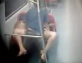 Flagra de sexo amador no metro
