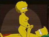 Lisa Simpson pelada transando nua